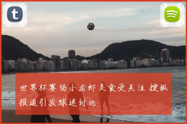 世界杯赛场小龙虾美食受关注 搜狐报道引发球迷讨论