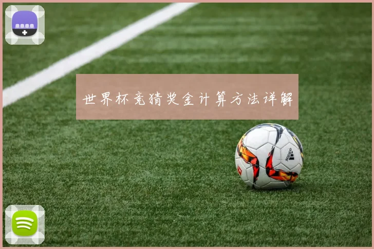 世界杯竞猜奖金计算方法详解